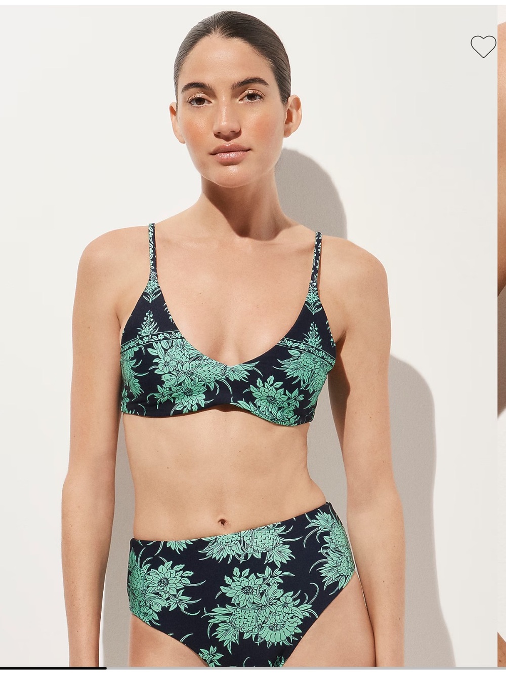 J Crew Lana bikini top Classic Sculpt